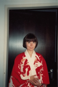 Мюнхен, в кимоно, 1991